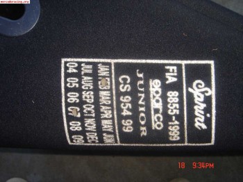 Backet sparco sprint 100€