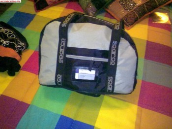 Bolsa porta casco-ropa
