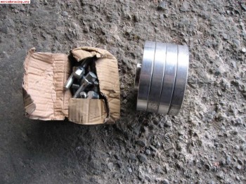 4 separadores de 2cm 4x108 citroen peugeot ford