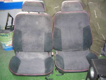 Juego de asientos de citroen zx 16v 