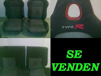 Vendo asientos honda civic type r ep3