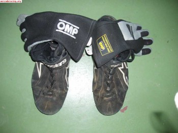 Botines y guantes homologados 100€
