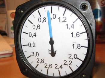 Manómetro  de presión de turbo original de época gr-b y gr-a