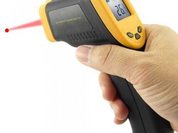 Termometro digital punta laser