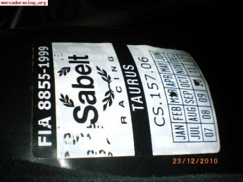 Se vende baquet sabelt taurus 