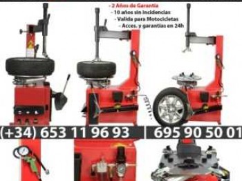 Desmontadora de rueda neumatico 838€ llanta 24 o equilibrado