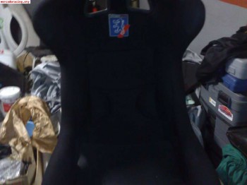 Baquets de fibra sparco