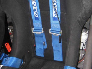 Arneses sparco 6 puntos azules