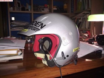 Vendo casco sabelt/peltor con clip hans