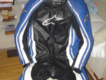 Mono 2 piezas de moto alpinestars   botas racing alpinestars