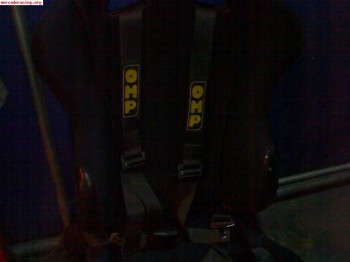 Bakets reclinables sparco,bases sparco,arneses omp,,completo