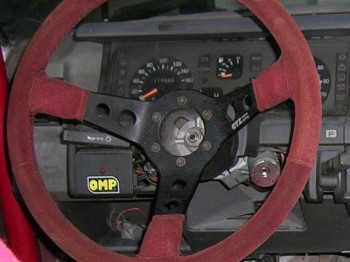 Volante desplazado piel vuelta gtz con piña para saxo