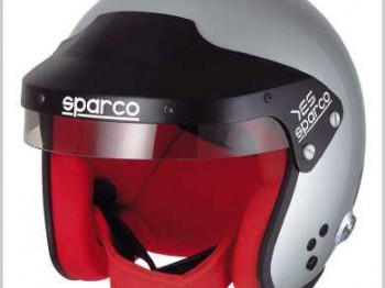 Casco sparco pro-jet blanco talla m   hans