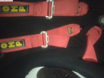 Vendo arneses 4 puntos omp caducados