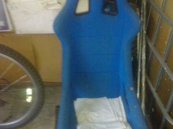 Varios baquet sparco, base para ax-106-saxo y casco omp slal