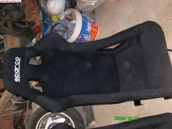 Vendo backet sparco 80€