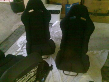 Baquets/volante, vendo o cambio