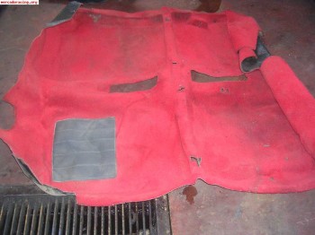 Moqueta roja 205 rallye 100euros