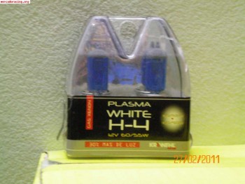 Juego lámparas h-4 tipo xenon