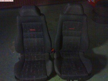 Pareja de asientos recaro de golf ii y iii