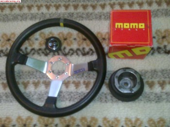 Volante sparco de cuero