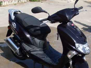 Cambio moto kymko de 49c.c por casco peltor o stylo wrc con 