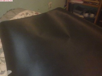 Vinilo fibra de carbono