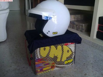 Casco omp muy poco uso 75€