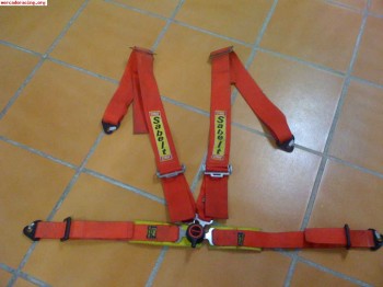 Se vende baket sparco ultra y arnes sabelt 