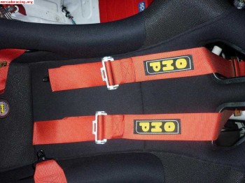 Vendo arneses omp rojos de 4 puntos caducados por 100 euros 