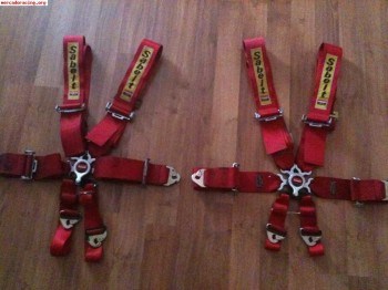 Vendo pareja de arneses sabelt de 6 puntos anchos