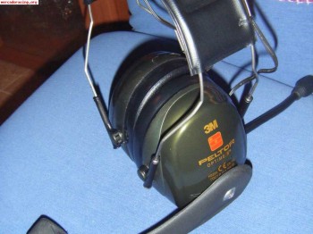 Cascos enlace peltor clavija sparco