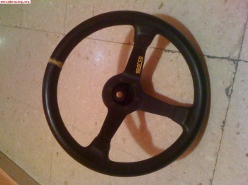 Volante sparco avanzado en piel con piña para peugeot,citroe