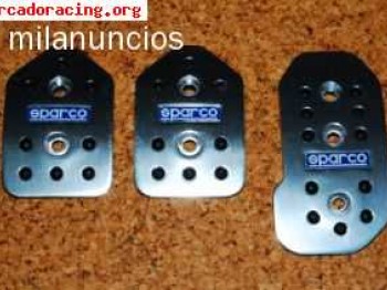 Pedales sparco