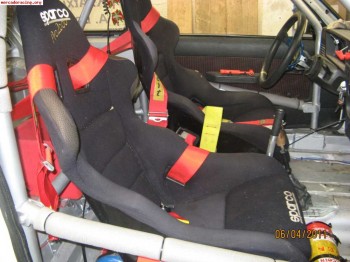 Vendo 2 baquets sparco pro 2000 y dos arneses