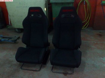 Vendo semibackets recaro speed.