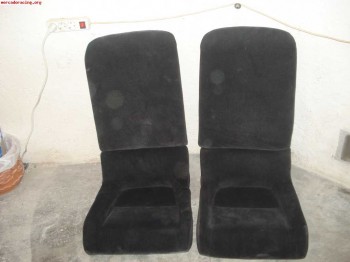 Asientos traseros honda prelude 92 93 94 95 96