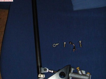 Freno de mano hidraulico de fibra de carbono