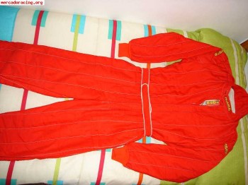 Mono ignifugo momo y botines omp