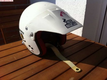 Vendo casco sparco con pins para hans