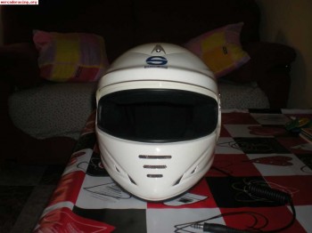 Vendo casco sparco wtt touring con peltor