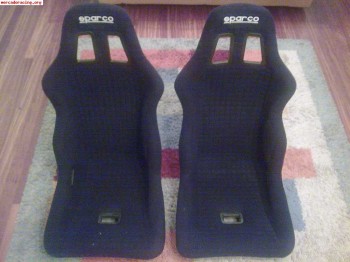 Baquets sparco de fibra