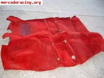 Vendo moqueta roja de gt turbo