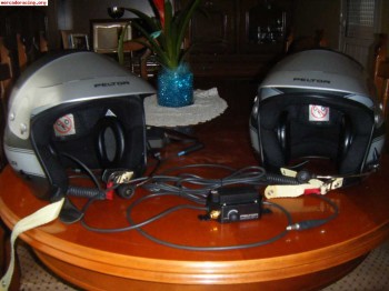 Vendo conjunto de cascos peltor g78   centralita