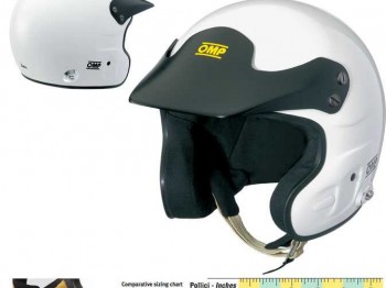 Casco omp jet 7 hans