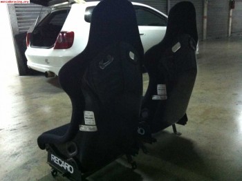 Pareja recaro pole position guias honda civic