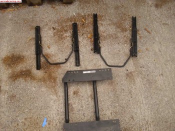 Se vende o se cambia carriles sparco para baket