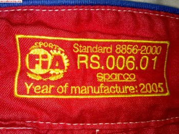 Buzo con homologacion