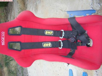 Vendo bakett,arneses y bases 250.euros