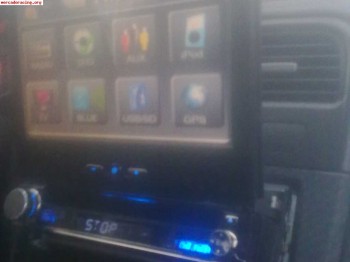 Radio dvd com pantalla movil